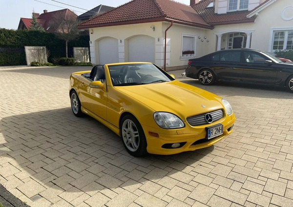 Mercedes-Benz SLK cena 74900 przebieg: 153600, rok produkcji 2002 z Nisko małe 407